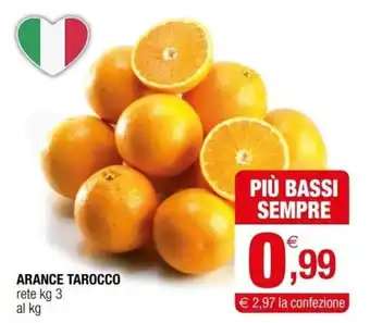 Arance Tarocco rete kg 3