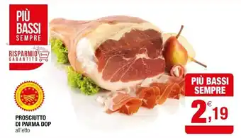 Iperal Prosciutto Di Parma DOP offerta