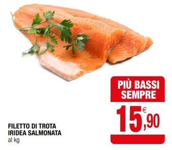 Iperal Filetto Di Trota Iridea Salmonata offerta