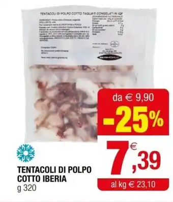 Iperal Iberia Tentacoli Di Polpo Cotto g 320 offerta