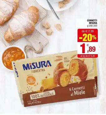 Misura Cornetti g 290-300