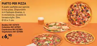 Piatto per Pizza Ø 33 x 1 cm