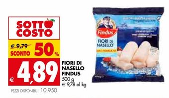 Tigros Findus Fiori Di Nasello 500 g offerta