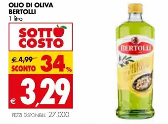 Tigros Bertolli Olio Di Oliva 1 litro offerta