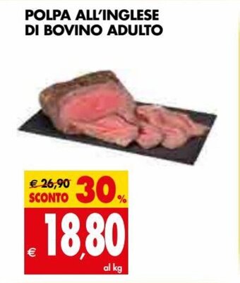Tigros Polpa All'Inglese Di Bovino Adulto offerta