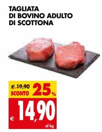 Tigros Tagliata Di Bovino Adulto Di Scottona offerta