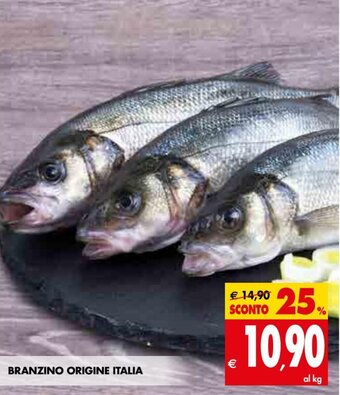 Tigros Branzino Origine Italia offerta