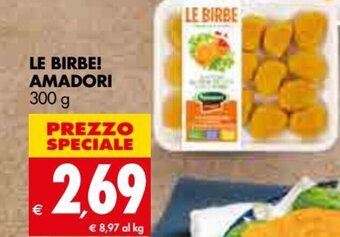 Tigros Amadori Le Birbe! 300 g offerta
