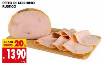 Tigros Petto Di Tacchino Rustico offerta