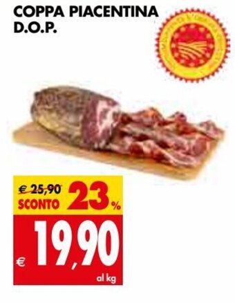 Tigros Coppa Piacentina D.O,P, offerta