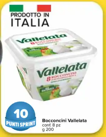 Carrefour Market Vallelata Bocconcini 8 pz 200g offerta