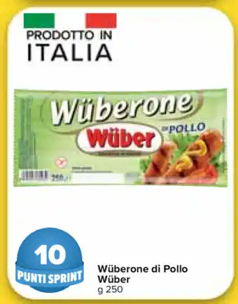 Carrefour Market Wüber Wüberone di Pollo 250g offerta