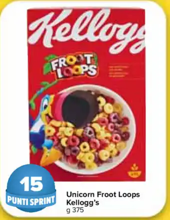 Carrefour Market Kellogg's Unicorn Froot Loops 375g offerta