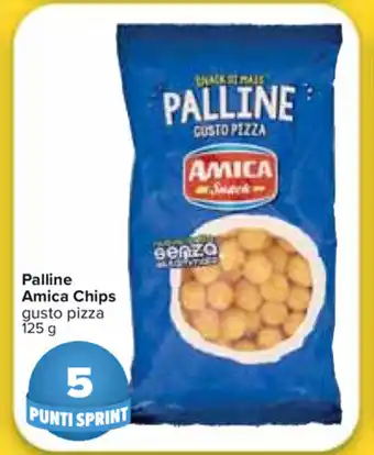 Carrefour Market Amica Chips Palline 125g offerta