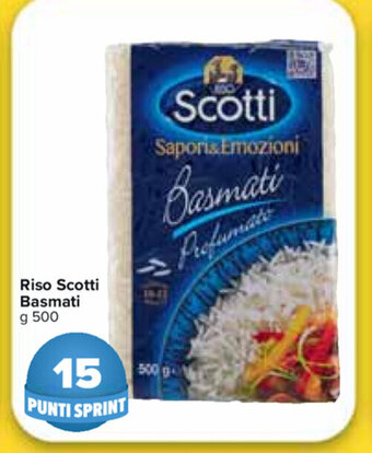 Carrefour Market Scotti Basmati Riso 500g offerta