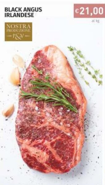 Prezzemolo e Vitale Black Angus Irlandese offerta