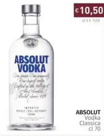 Absolut Vodka Classica 70cl