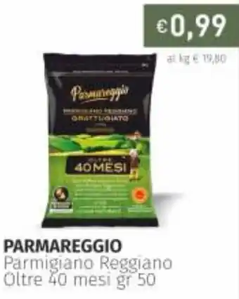 Prezzemolo e Vitale Parmareggio Parmigiano Reggiano Oltre 40 mesi 50gr offerta