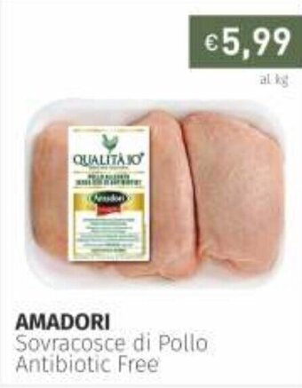 Prezzemolo e Vitale Amadori Sovracosce di Pollo Antibiotic Free offerta