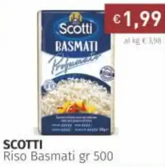 Prezzemolo e Vitale Scotti Riso Basmati 500gr offerta