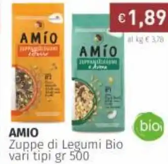 Prezzemolo e Vitale Amio Zuppe di Legumi Bio vari tipi 500gr offerta