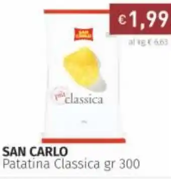 Prezzemolo e Vitale San Carlo Patatina Classica 300gr offerta