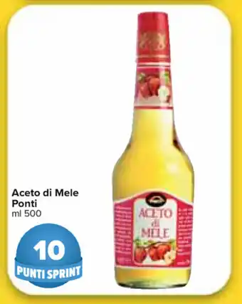 Carrefour Market Ponti Aceto di Mele 500ml offerta