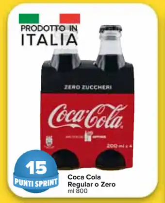 Carrefour Market Coca Cola Regular o Zero 800ml offerta