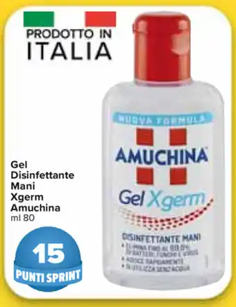 Carrefour Market Amuchina Gel Disinfettante Mani Xgerm 80ml offerta