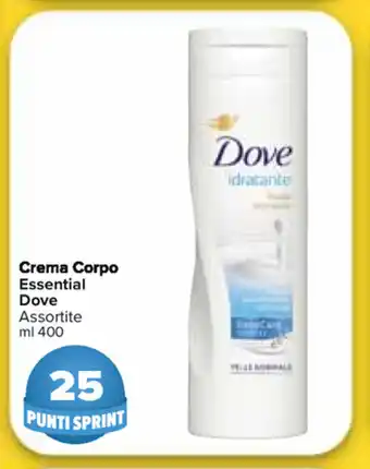 Carrefour Market Dove Crema Corpo Essential 400ml offerta