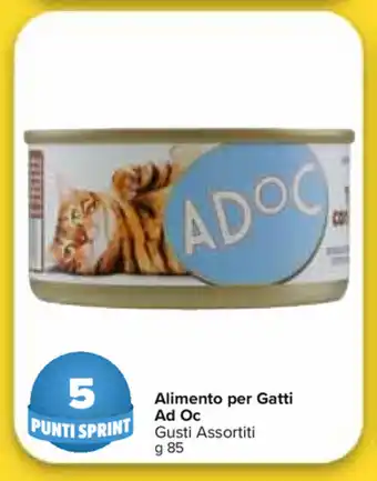 Carrefour Market Ad Oc Alimento per Gatti 85g offerta