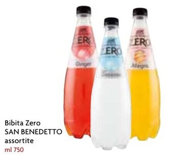 Famila San Benedetto Bibita Zero assortite ml 750 offerta