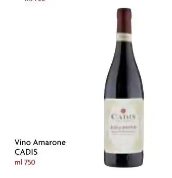 Famila Cadis Vino Amarone ml 750 offerta