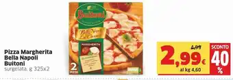Sigma Buitoni Pizza Margherita Bella Napoli g 325x2 offerta