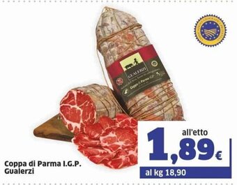 Sigma Gualerzi Coppa di Parma I.G.P. offerta