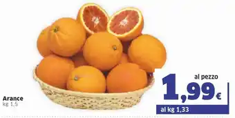 Sigma Arance kg 1,5 offerta