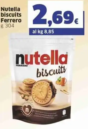 Sigma Nutella biscuits Ferrero g 304 offerta