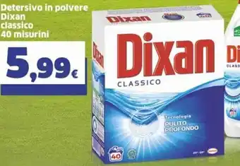 Sigma Dixan Detersivo in polvere classico 40 misurini offerta