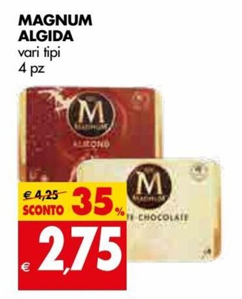 Magnum Algida vari tipi 4 pz
