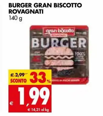 Tigros Rovagnati Gran Biscotto 140 g offerta