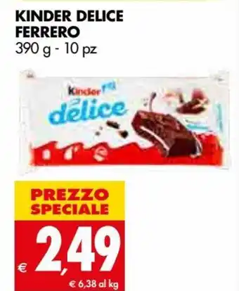 Ferrero Kinder Delice 390 g 10 pz