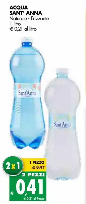 Sant'Anna Acqua Naturale - Frizzante 1 litro