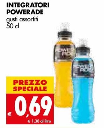 Powerade Integratori gusti assortiti 50 cl