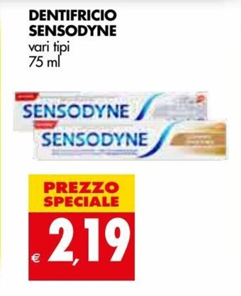 Tigros Sensodyne Dentifricio 75 ml offerta