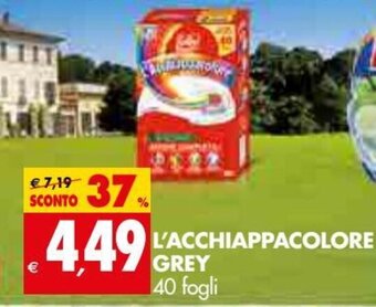 Tigros Grey L'Acchiappacolore 40 Fogli offerta
