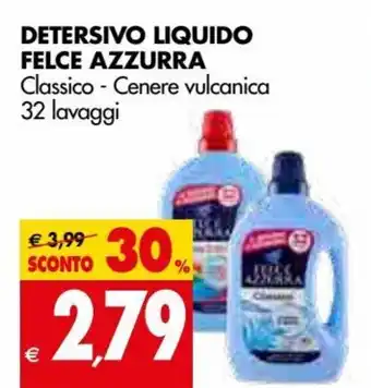 Tigros Felce Azzurra Detersivo Liquido 32 lavaggi offerta