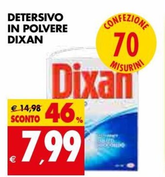 Tigros Dixan Detersivo in Polvere offerta