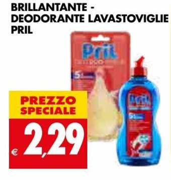 Tigros Pril Brillantante Deodorante Lavastoviglie offerta