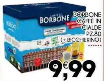 Enne Market Borbone Caffè in Cialde 80pz (+ Bicchierino) offerta
