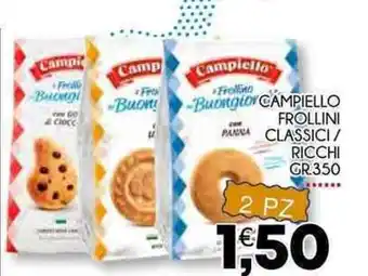Campiello Frollini Classici / Ricchi 350gr